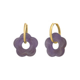Boucles d'oreilles Flower 24mm