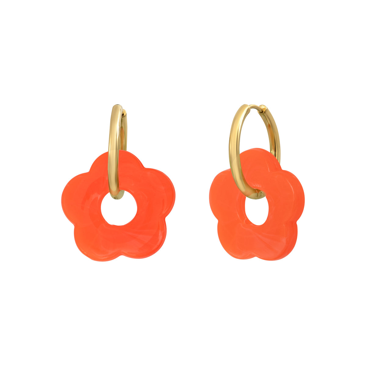 Boucles d'oreilles Flower 24mm
