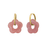 Boucles d'oreilles Flower 24mm