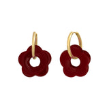 Boucles d'oreilles Flower 24mm