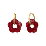 Boucles d'oreilles Flower 24mm
