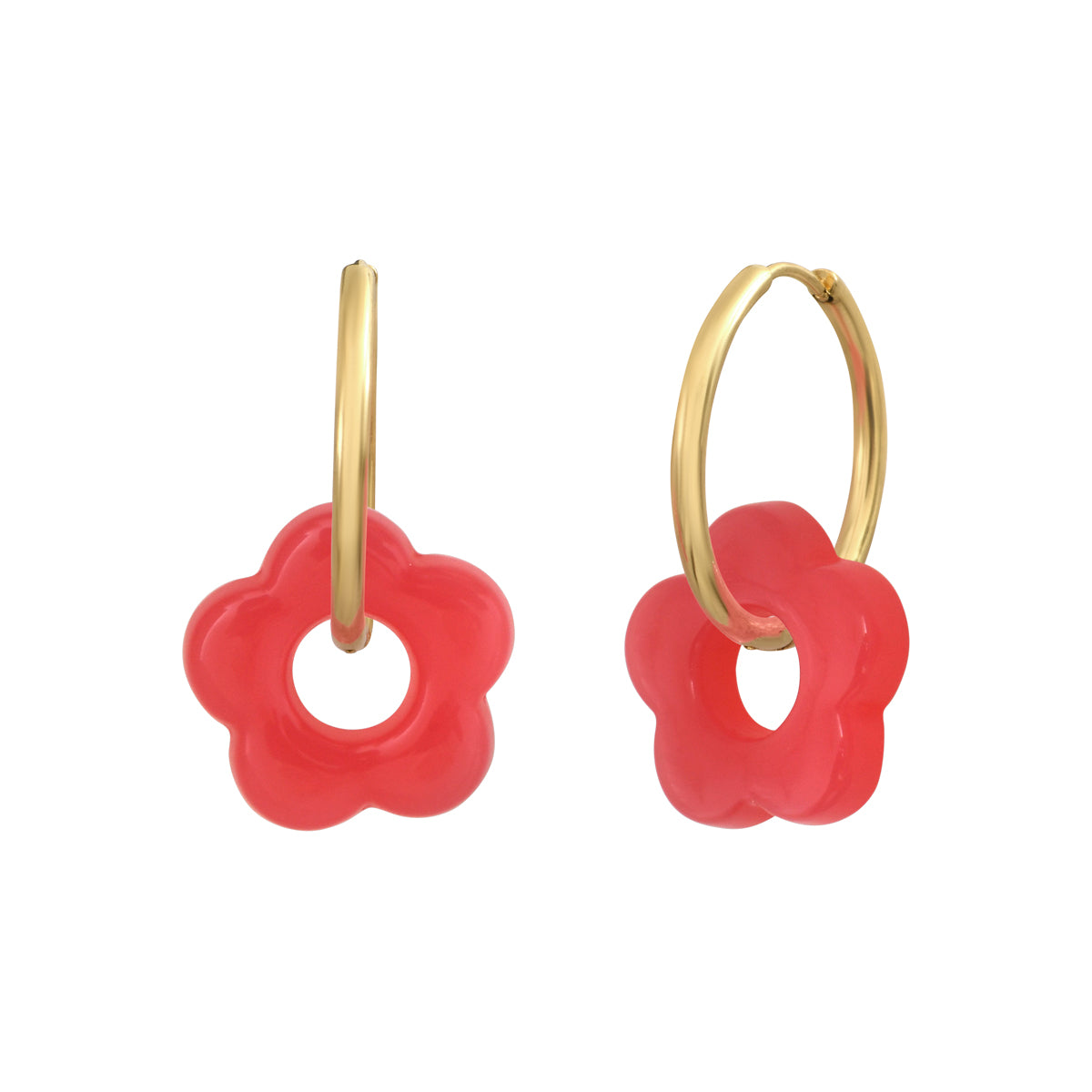 Boucles d'oreilles Flower 20mm