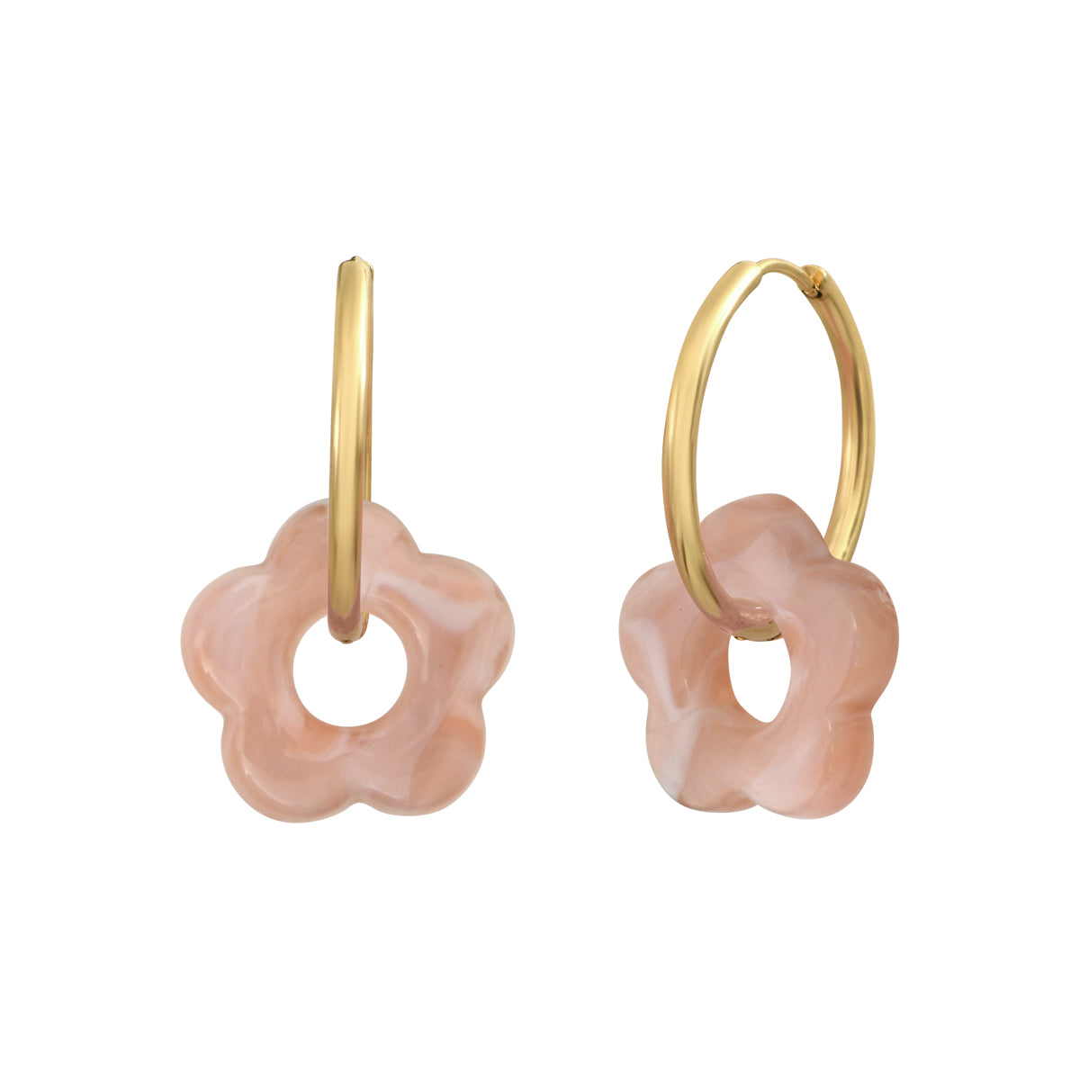 Boucles d'oreilles Flower 20mm
