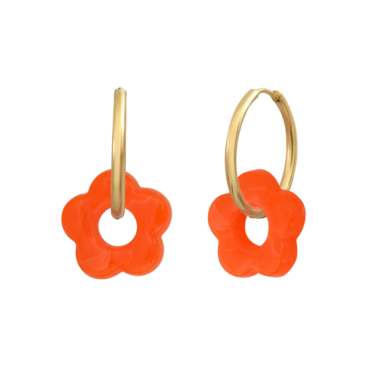 Boucles d'oreilles Flower 20mm