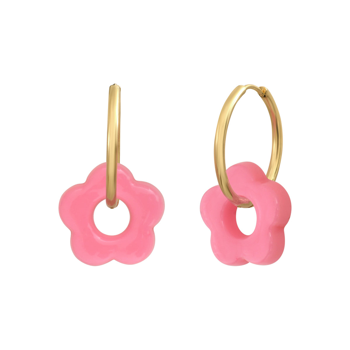 Boucles d'oreilles Flower 20mm
