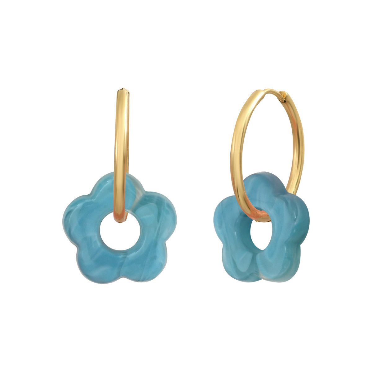 Boucles d'oreilles Flower 20mm