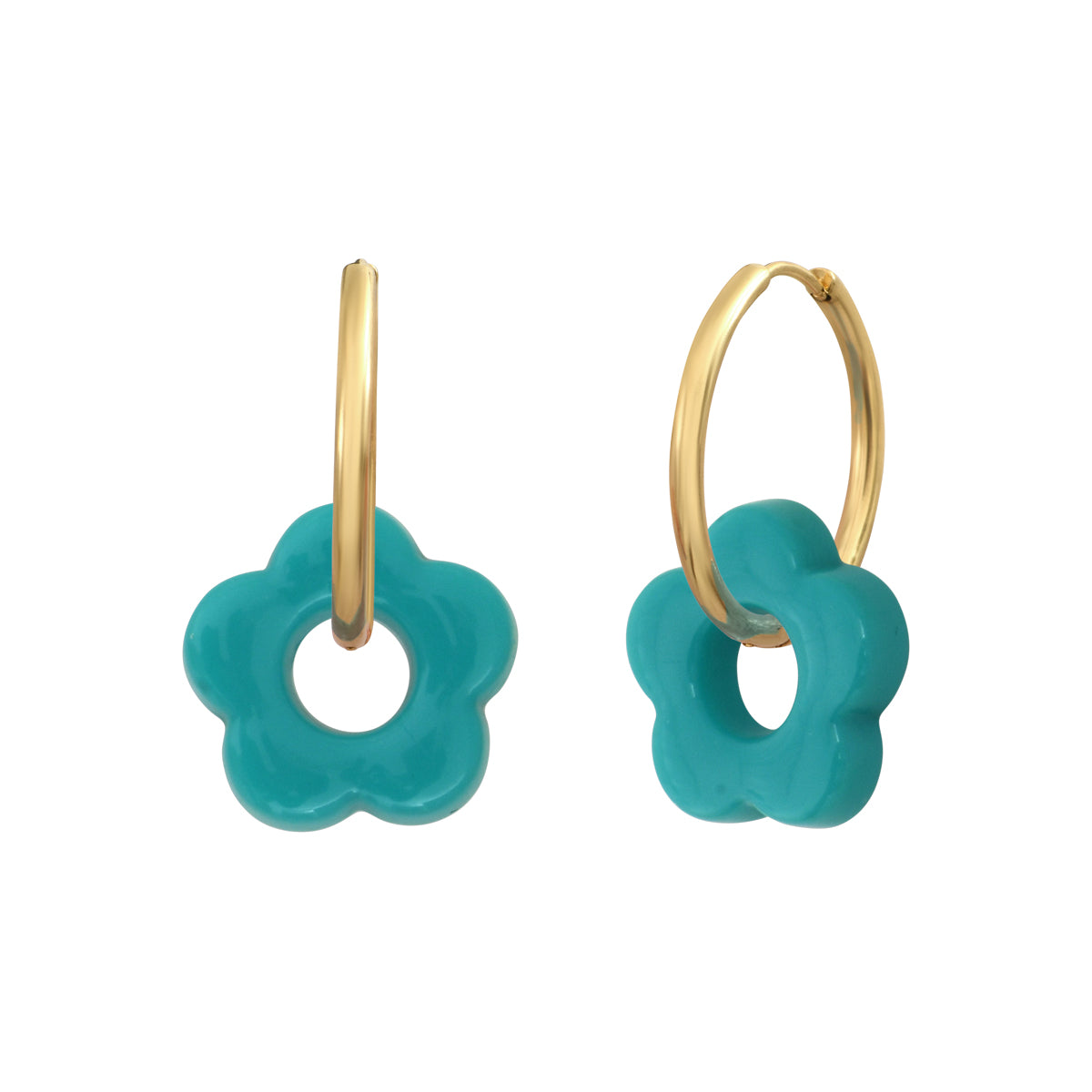 Boucles d'oreilles Flower 20mm