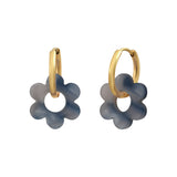 Boucles d'oreilles Flower 14mm