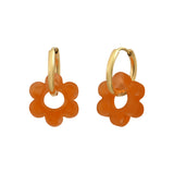 Boucles d'oreilles Flower 14mm