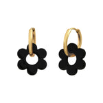 Boucles d'oreilles Flower 14mm