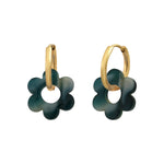 Boucles d'oreilles Flower 14mm