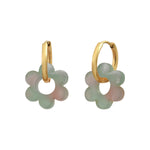 Boucles d'oreilles Flower 14mm