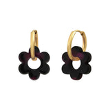 Boucles d'oreilles Flower 14mm
