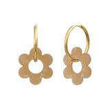 Boucles d'oreilles Flower 25mm