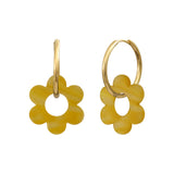 Boucles d'oreilles Flower 25mm
