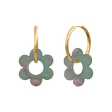 Boucles d'oreilles Flower 25mm