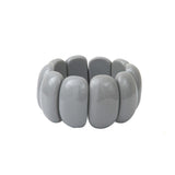 Bracelet Acétate Gris