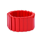 Bracelet Acétate Rouge