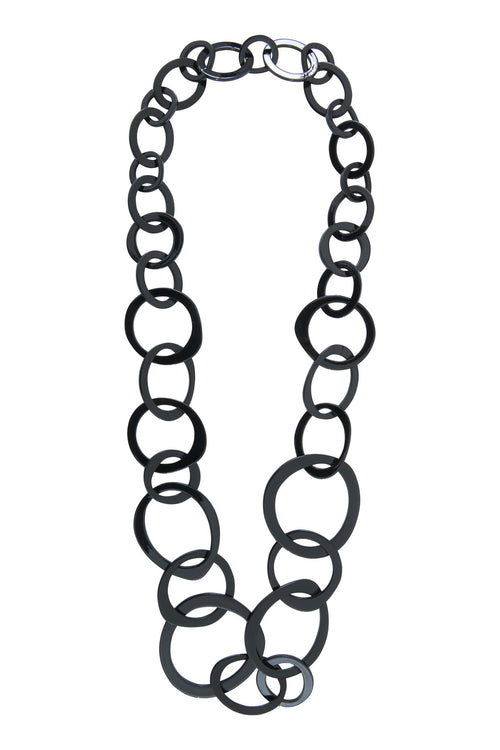 Seventies Acetate Long Necklace