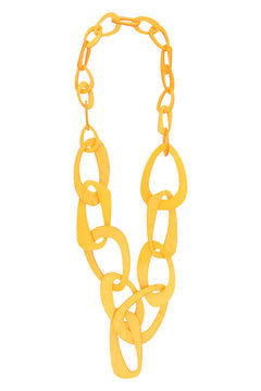 Seventies Acetate Long Necklace