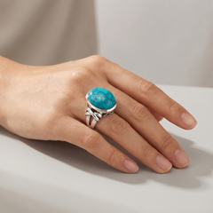 Chevalière Zuni Turquoise