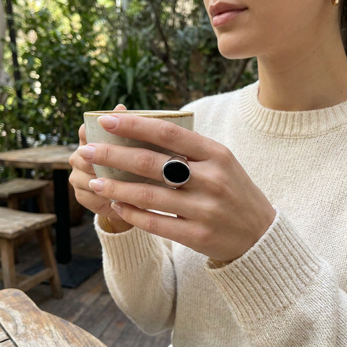 Chevalière Onyx