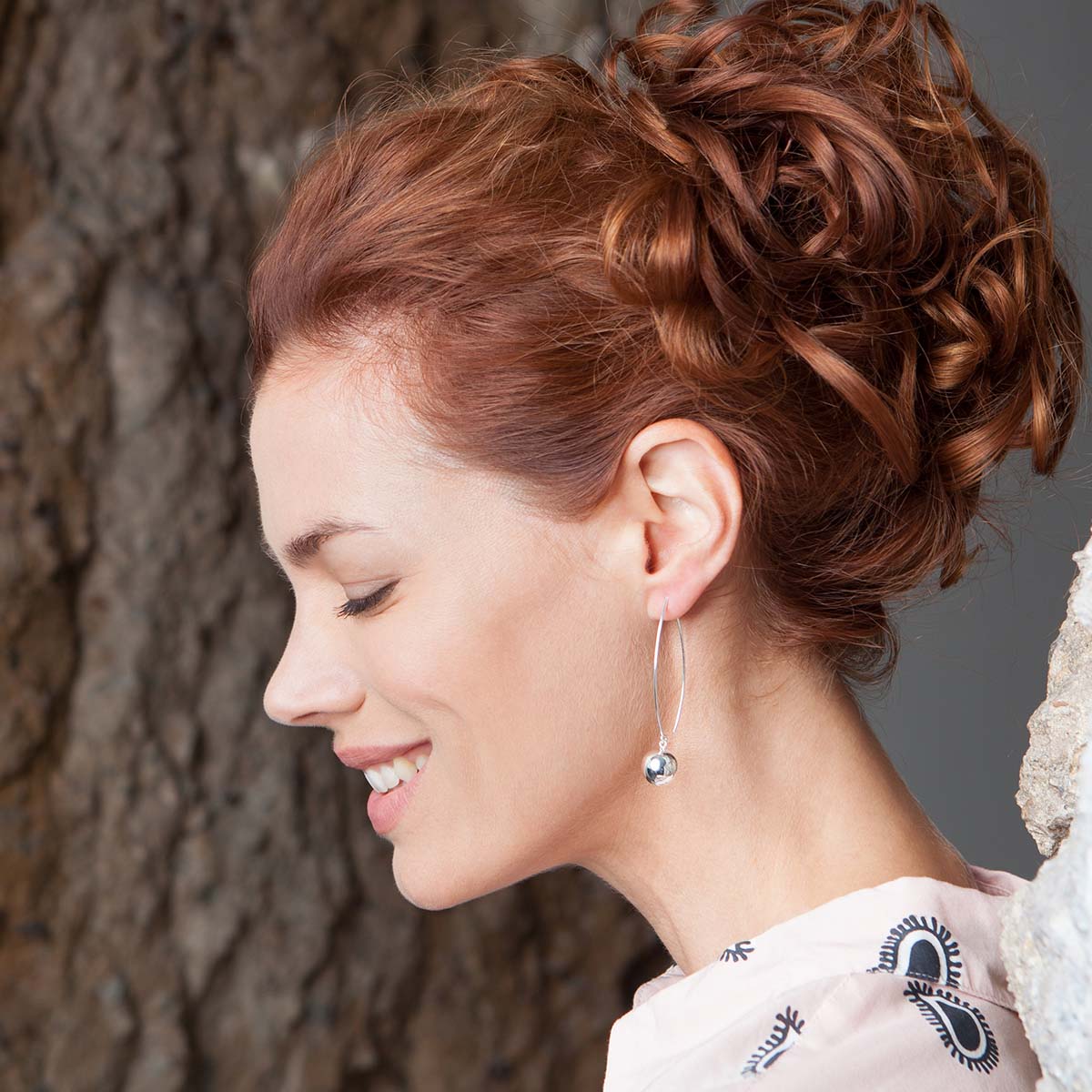 Boucles d'oreilles Dormeuses Christine