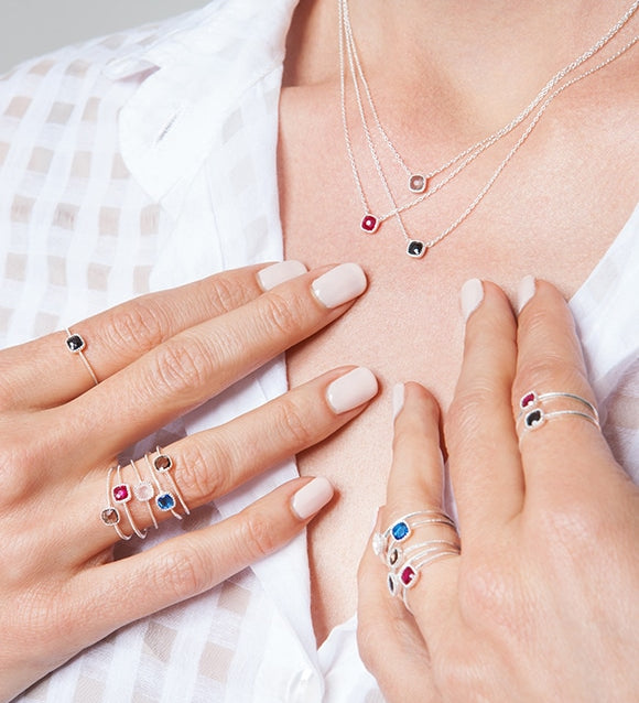 Collier Sissi Violet
