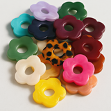 Boucles d'oreilles Flower 24mm