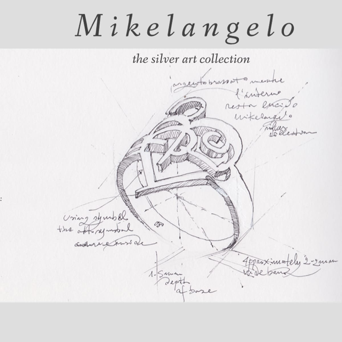 Bague Art Symbol